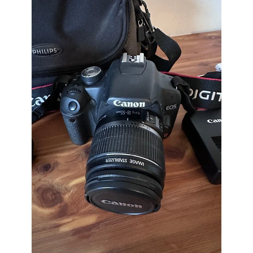 Canon EOS Rebel T1i Bundle – 2 Lenses + Extras